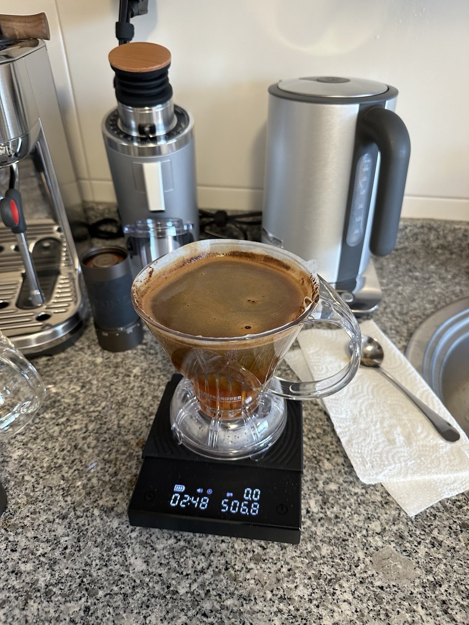 Clever Dripper em extração