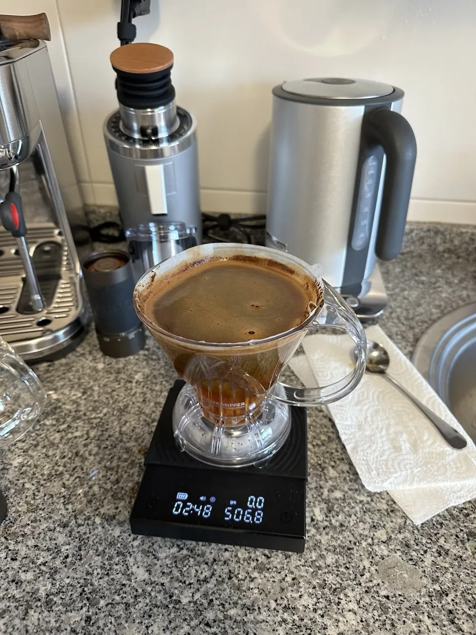 Clever Dripper em extração