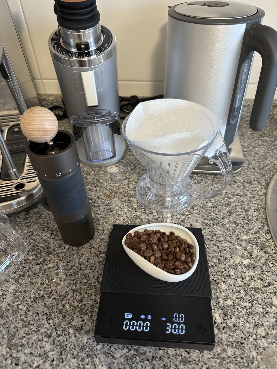 KINGrinder K6 e Clever Dripper