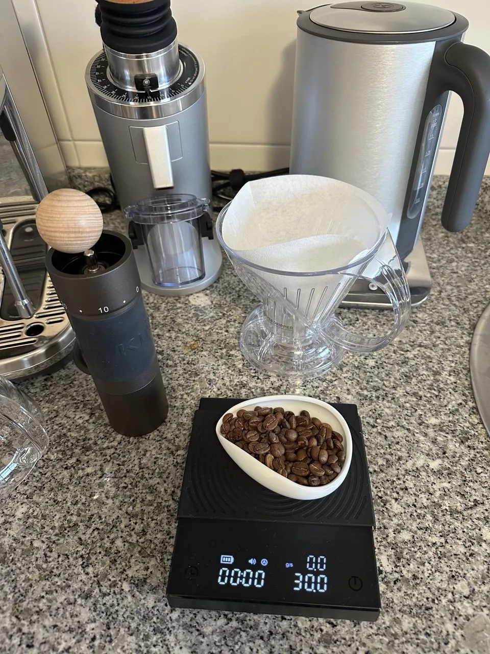 KINGrinder K6 e Clever Dripper