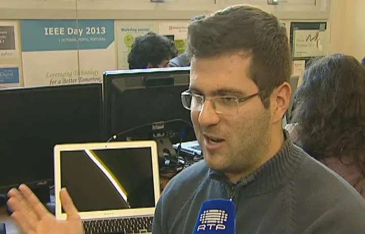 André interviewed by RTP at IEEE Day 2013